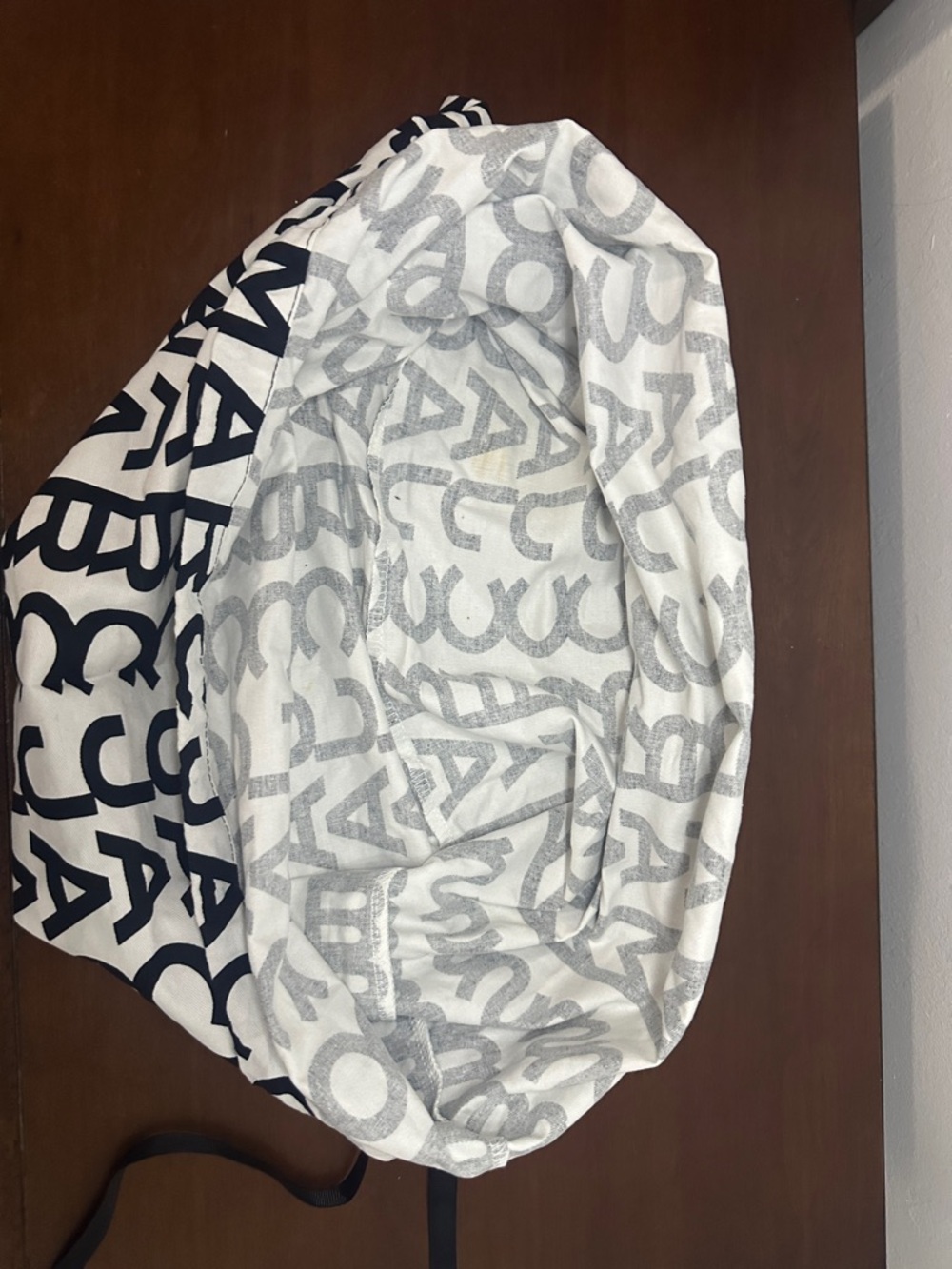 Marc Jacobs Drawstring Dust Bag Dust Cover for Handbag 17”H x 19” W